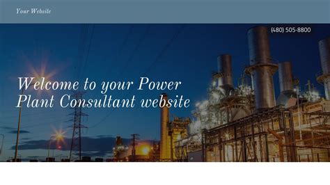 Power plant consultant
